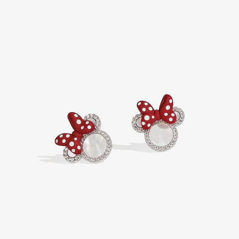 Cute Mini Mouse Small Ear Studs | Dainty Disney Cartoon Earrings | Tiny Jewelry for Girls