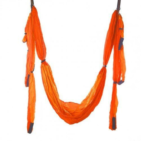 Anti Gravity Nylon Aerial Yoga Swing | Home Gym Fitness Equipment Yoga Hammock | Hanging Belt for Inversion Exercise - SUNSEED THE JOURNEY