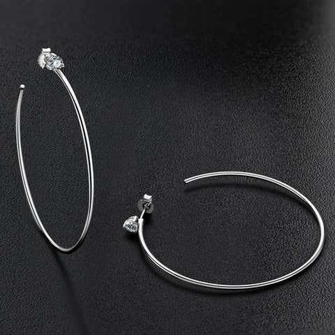 Trendy Sterling Silver Hoop Earrings Set | 14k Gold Plated Huggie Hoops Pair | Stylish Hoop Earrings for Women - SUNSEED THE JOURNEY