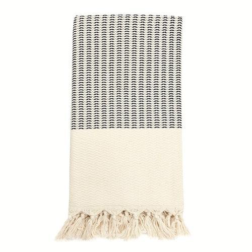 Plush Wavy Turkish Towel - SUNSEED THE JOURNEY