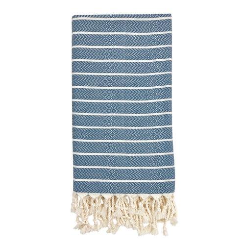 Geo Stripe Turkish Towel - SUNSEED THE JOURNEY