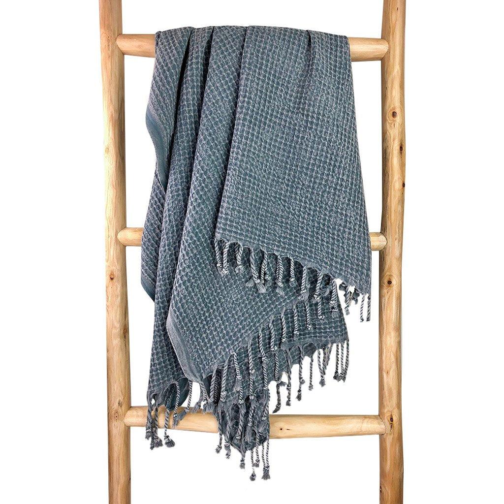 Waffle Weave Turkish Towel - SUNSEED THE JOURNEY