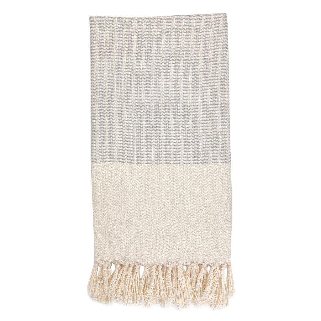 Plush Wavy Turkish Towel - SUNSEED THE JOURNEY