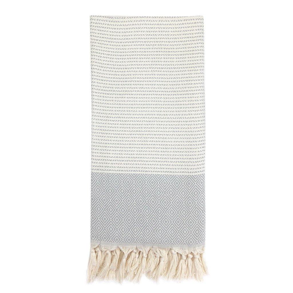 Diamond Stripe Turkish Towel - SUNSEED THE JOURNEY