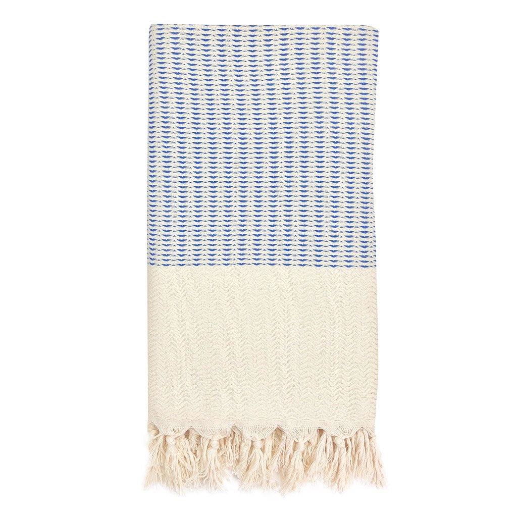 Plush Wavy Turkish Towel - SUNSEED THE JOURNEY