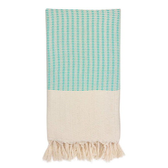 Plush Wavy Turkish Towel - SUNSEED THE JOURNEY