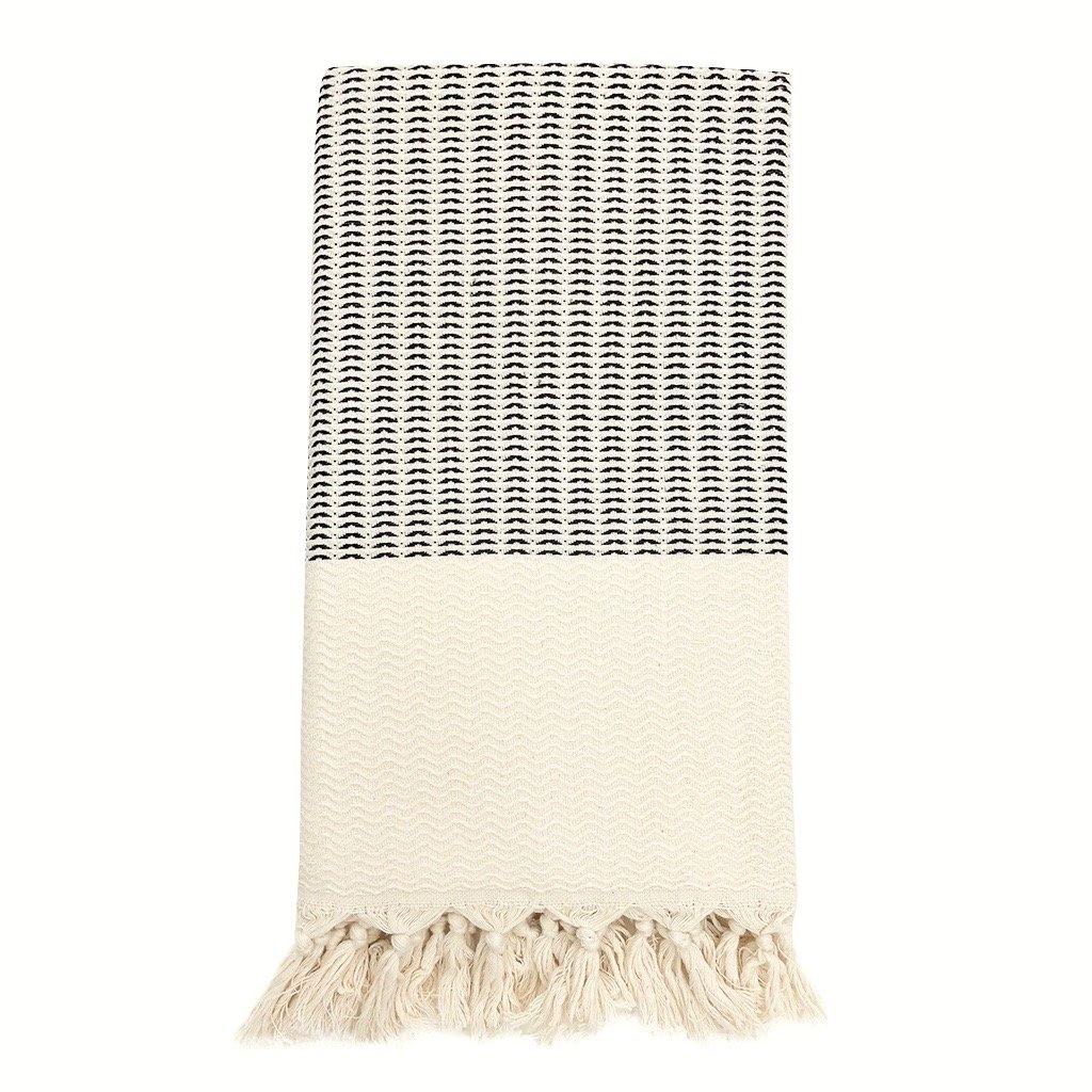 Plush Wavy Turkish Towel - SUNSEED THE JOURNEY