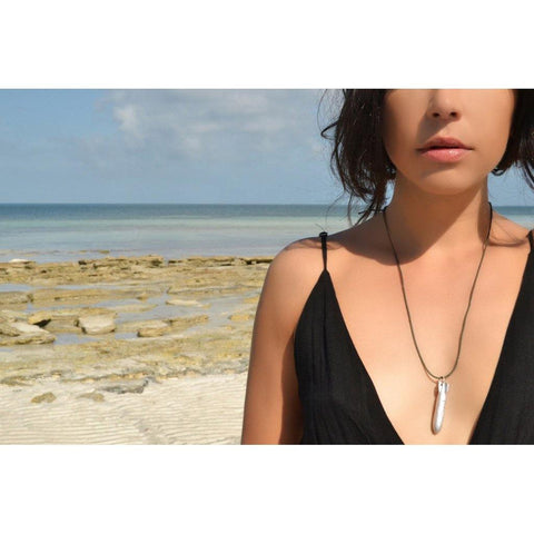 Recycled Bomb Pendant Necklace - SUNSEED THE JOURNEY