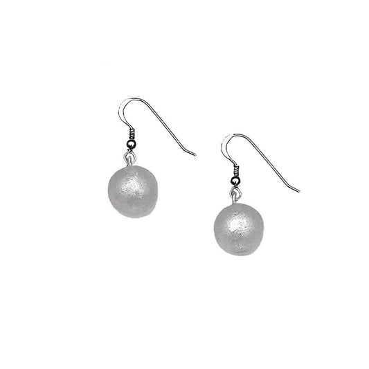 Recycled Bomb Ball Earrings - SUNSEED THE JOURNEY