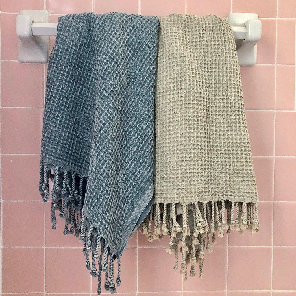 Waffle Weave Turkish Towel - SUNSEED THE JOURNEY